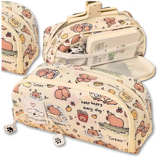 Penalas Kapibara, dviejų skyrių