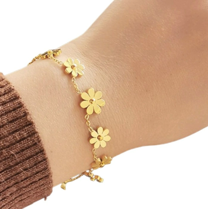 Moteriška apyrankė A75, aukso spalvos