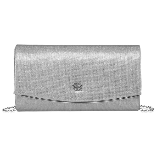 Moteriška delninė, sidabrinė, sintetinė, su grandinėle R568