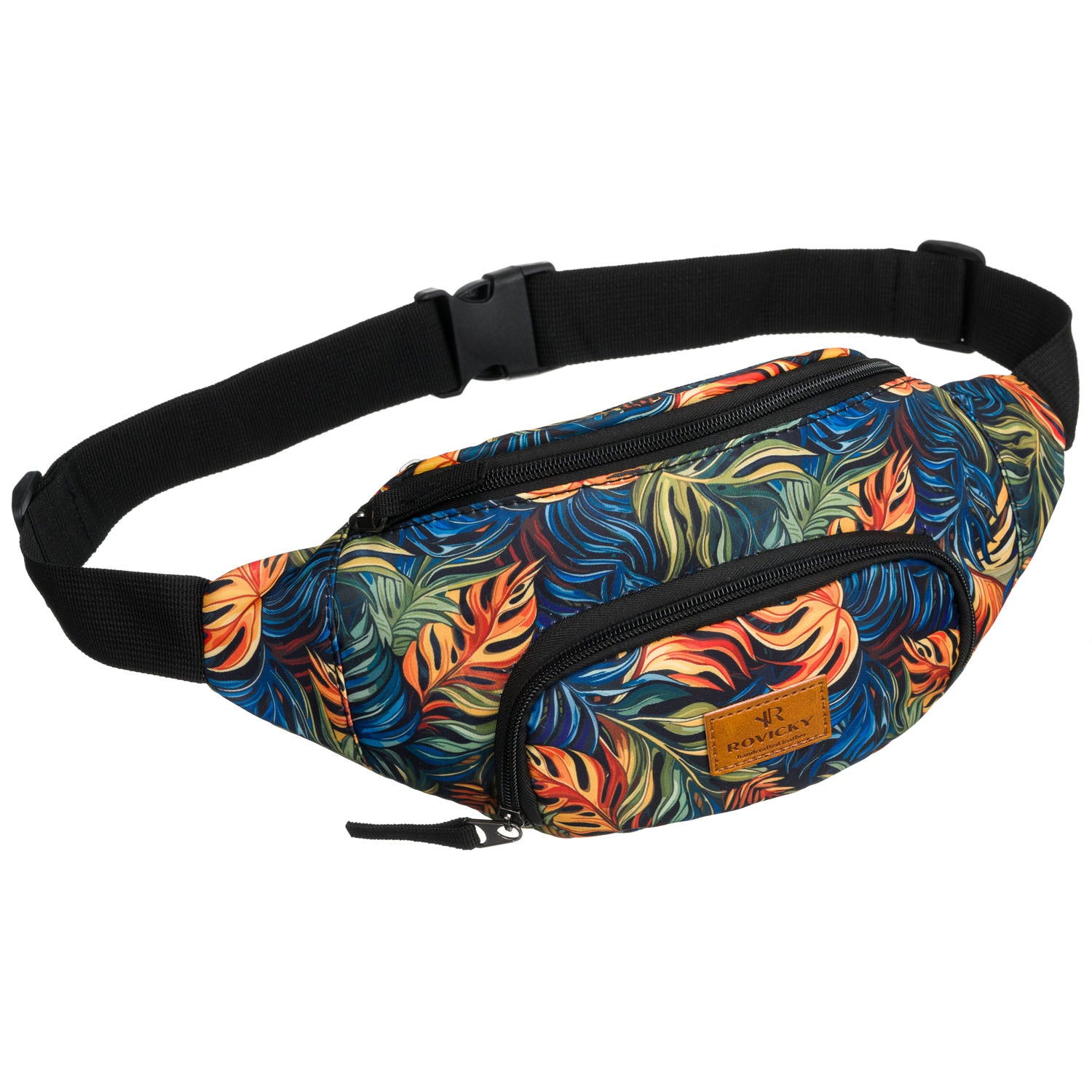 Moteriška juosmens rankinė, poliesteris, su užtrauktuku R551