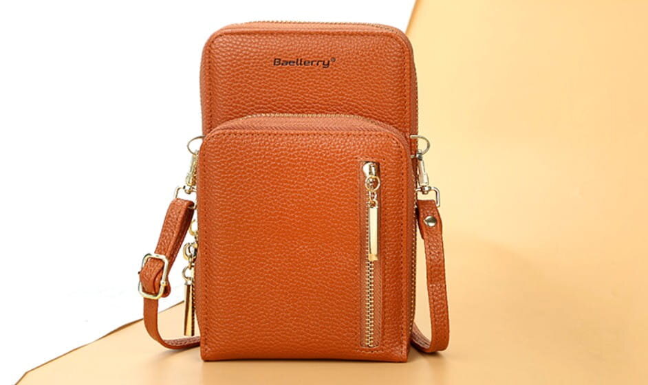 Moteriška maža rankinė T14, ruda R547