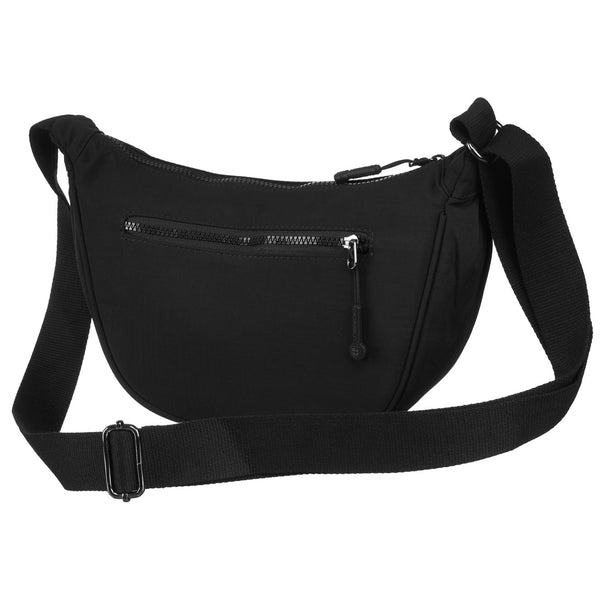 Moteriška miesto rankinė, juoda, poliesteris R546