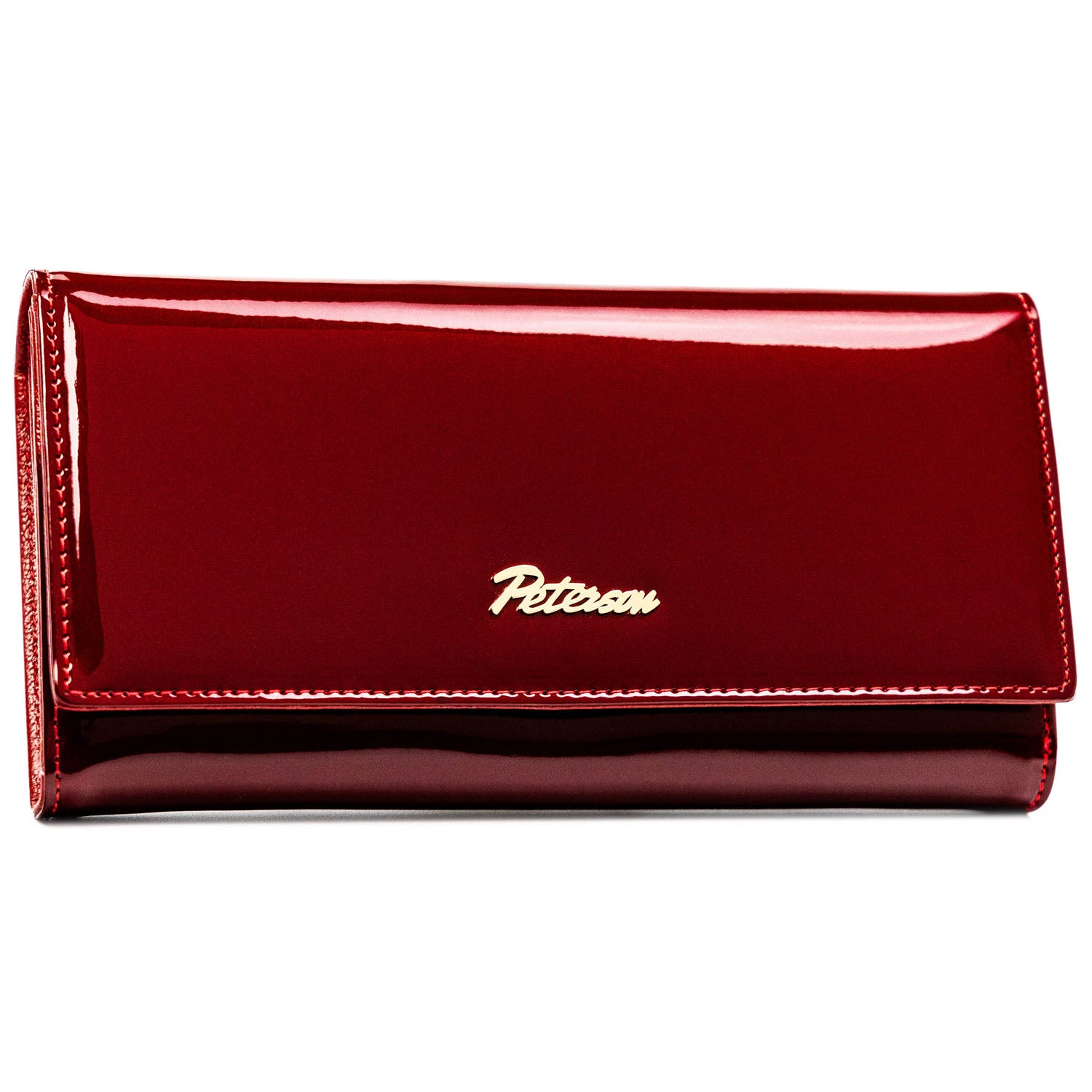 Moteriška odinė piniginė, raudona D1807