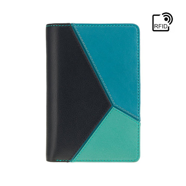Moteriška odinė piniginė Visconti BRC97, mėlyna D1864