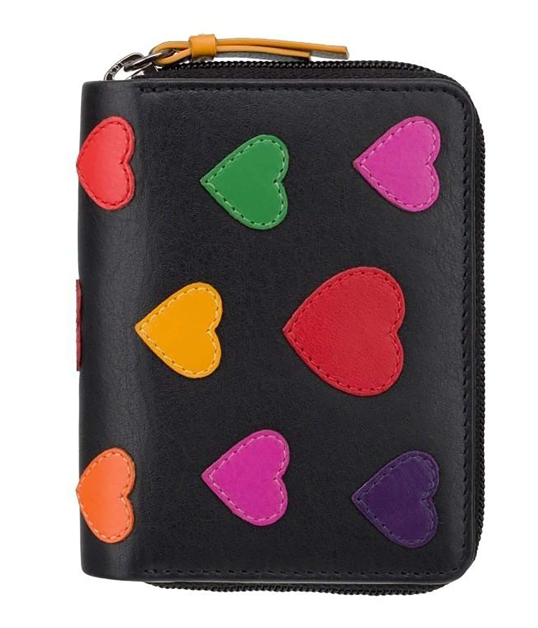 Moteriška odinė piniginė Visconti LV6, juoda D1849