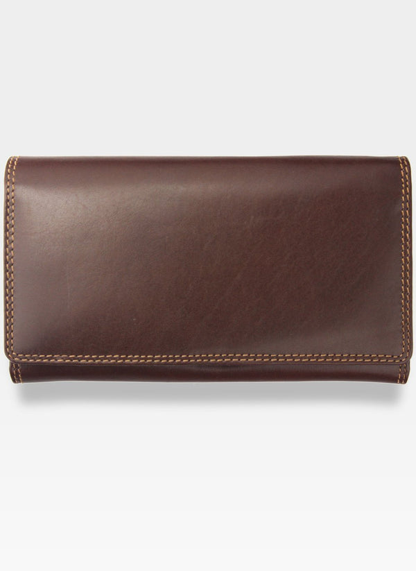 Moteriška odinė piniginė Visconti MZ12 brown, ruda D1840
