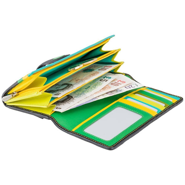 Moteriška odinė piniginė Visconti P2 LIi Pad D1836