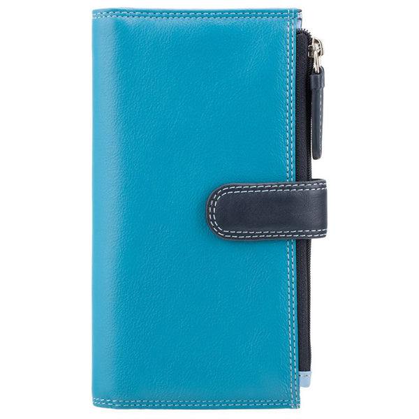 Moteriška odinė piniginė Visconti RB100 Blue, mėlyna D1833