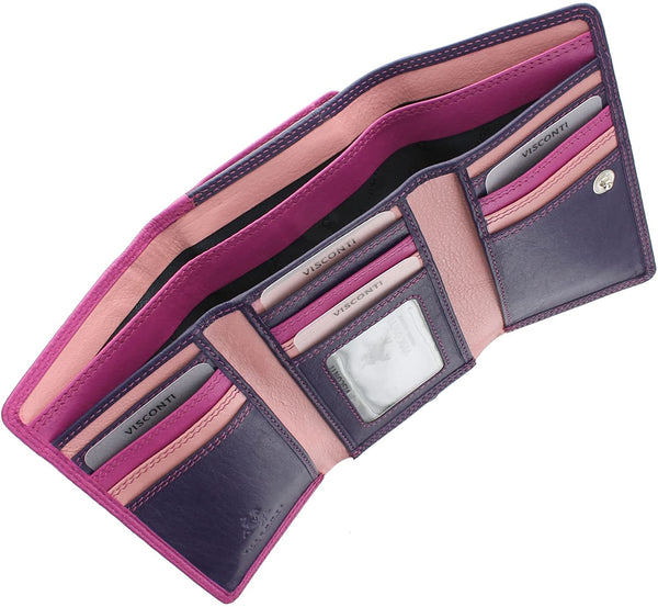Moteriška odinė piniginė Visconti RB43 D1829