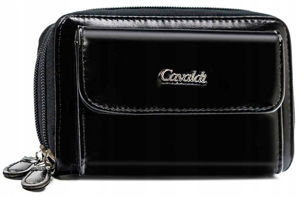 Moteriška piniginė Cavaldi T2, juoda D1769