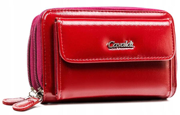 Moteriška piniginė Cavaldi T5, raudona D1766
