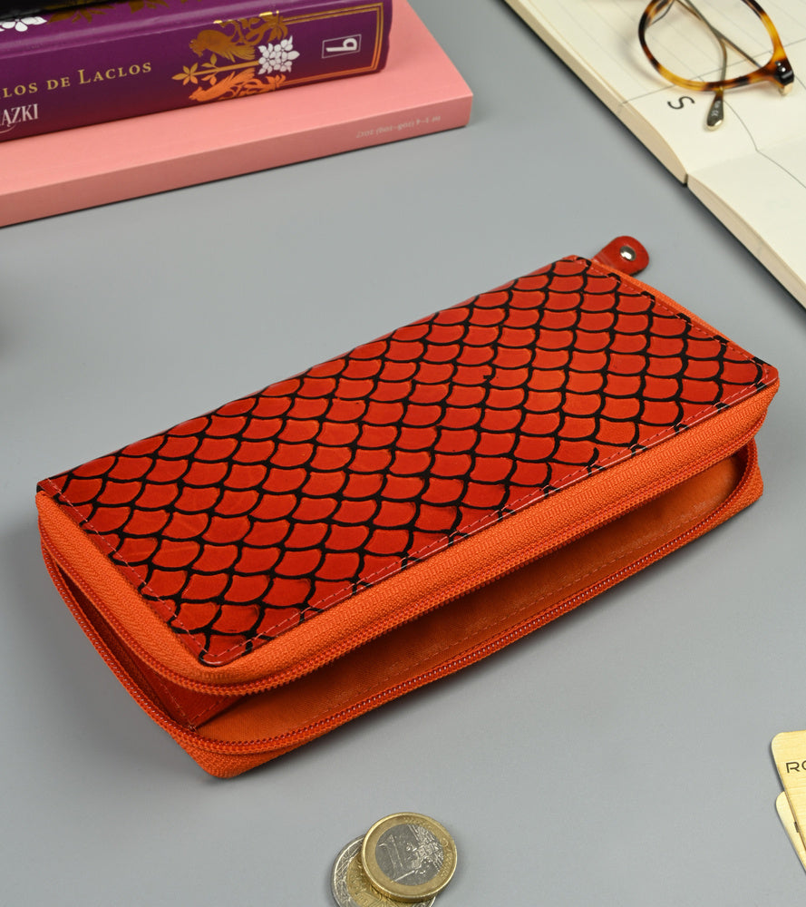 Moteriška piniginė G7, raudona D1753