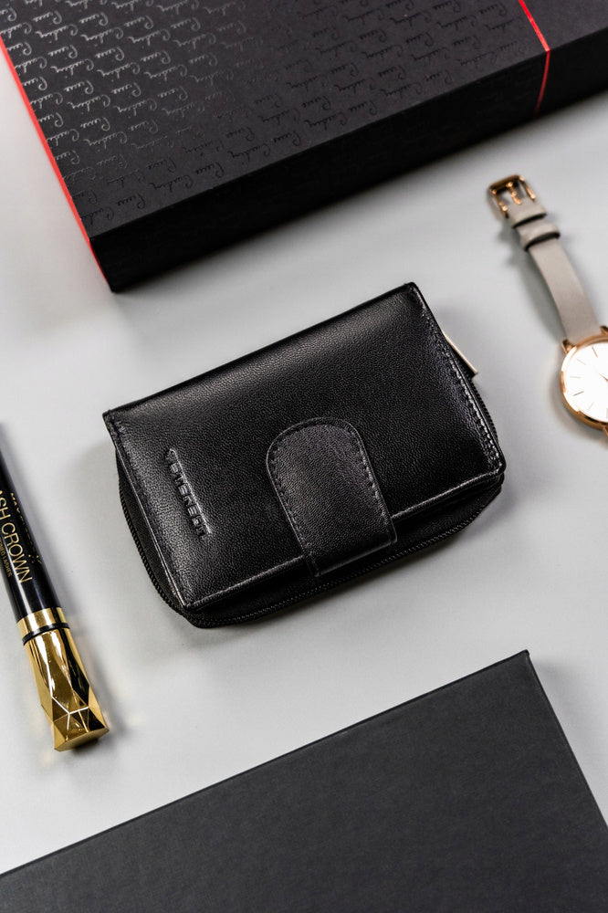 Moteriška piniginė Peterson L10, juoda D1730