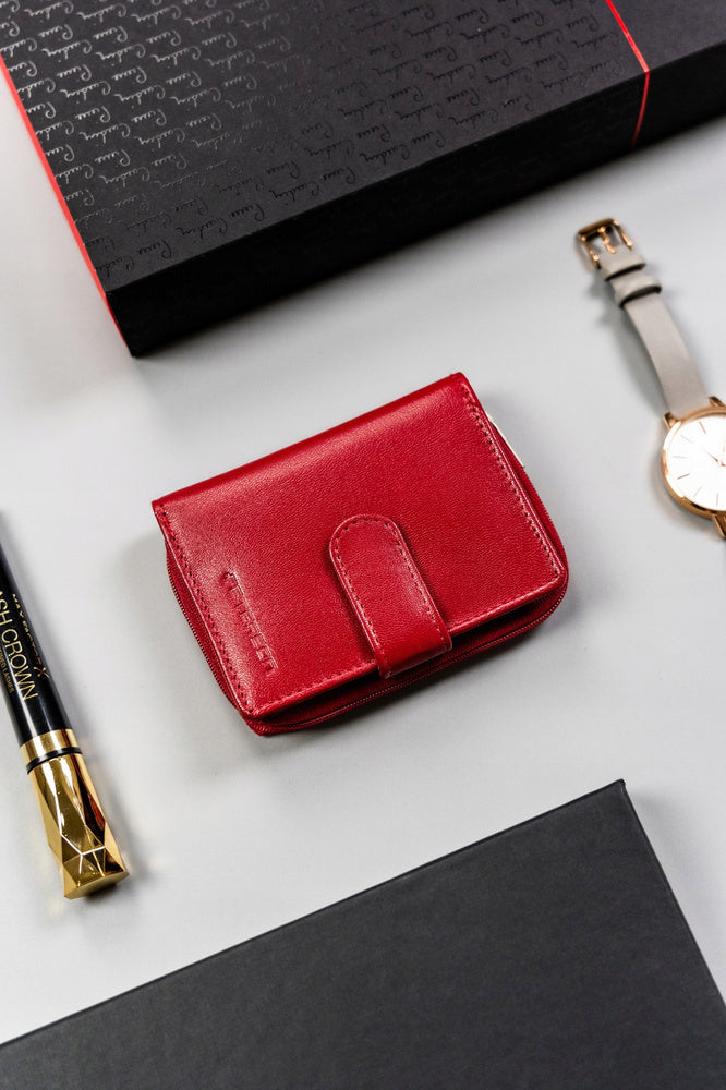 Moteriška piniginė Peterson L11, raudona D1729