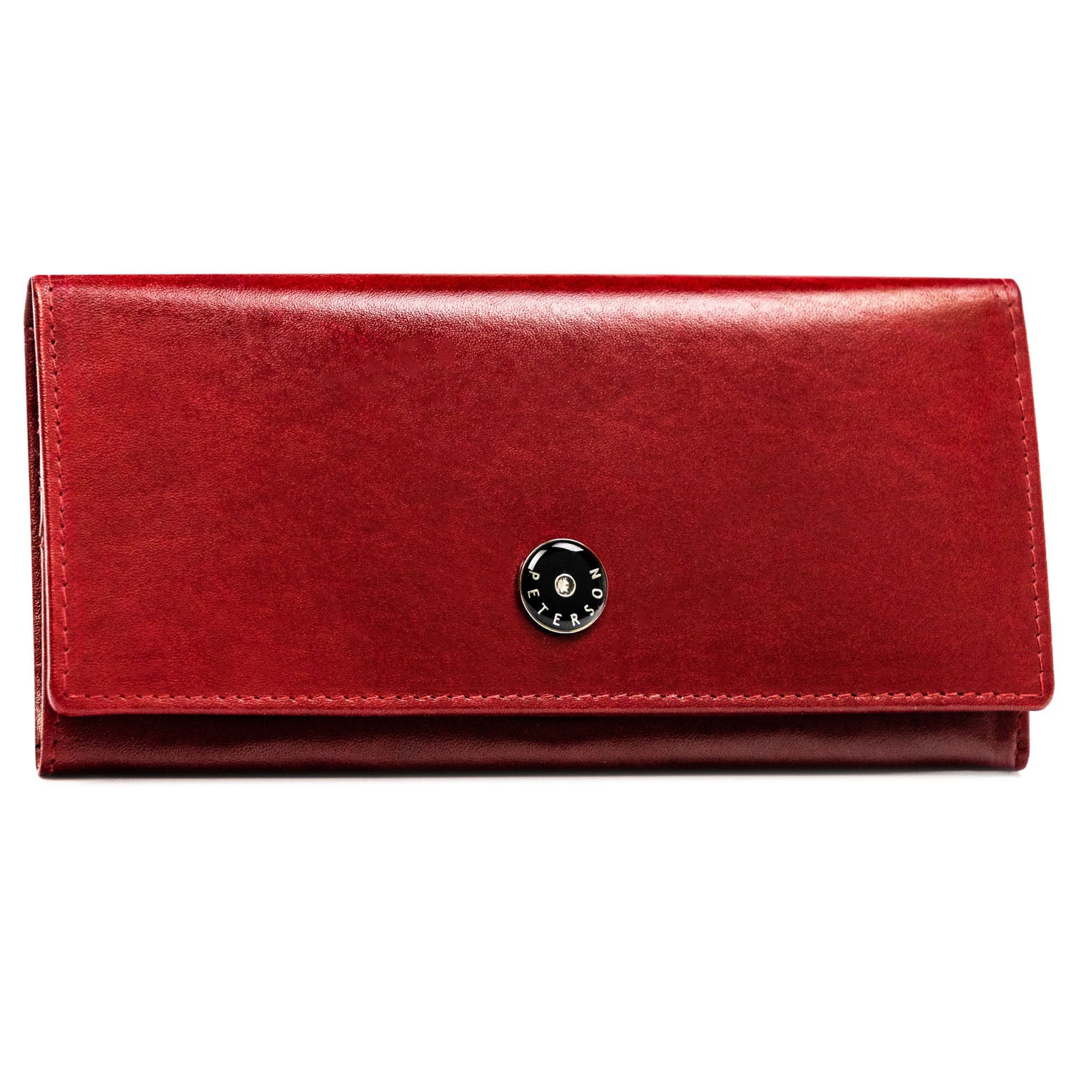 Moteriška piniginė, raudona, odinė D1627