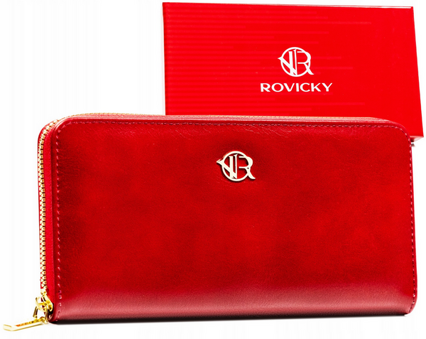Moteriška piniginė Rovicky P13, raudona D1703