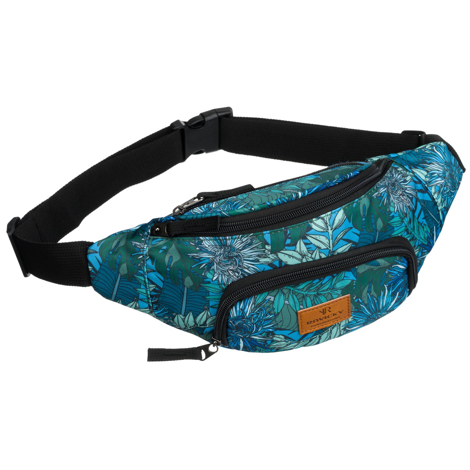 Moteriška rankinė, augalų raštas, poliesteris R493