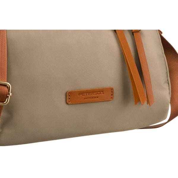 Moteriška rankinė, khaki/ruda R490