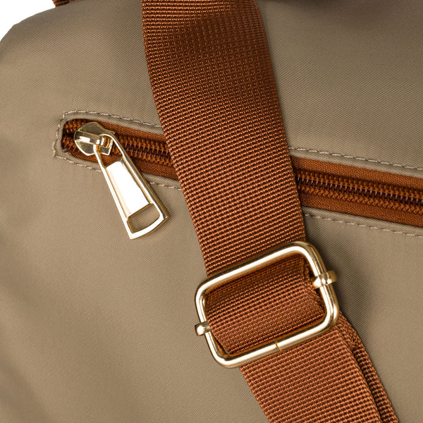 Moteriška rankinė, khaki/ruda R490