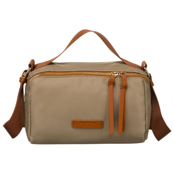 Moteriška rankinė, khaki/ruda R490