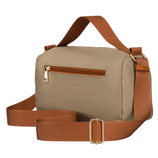 Moteriška rankinė, khaki/ruda R490