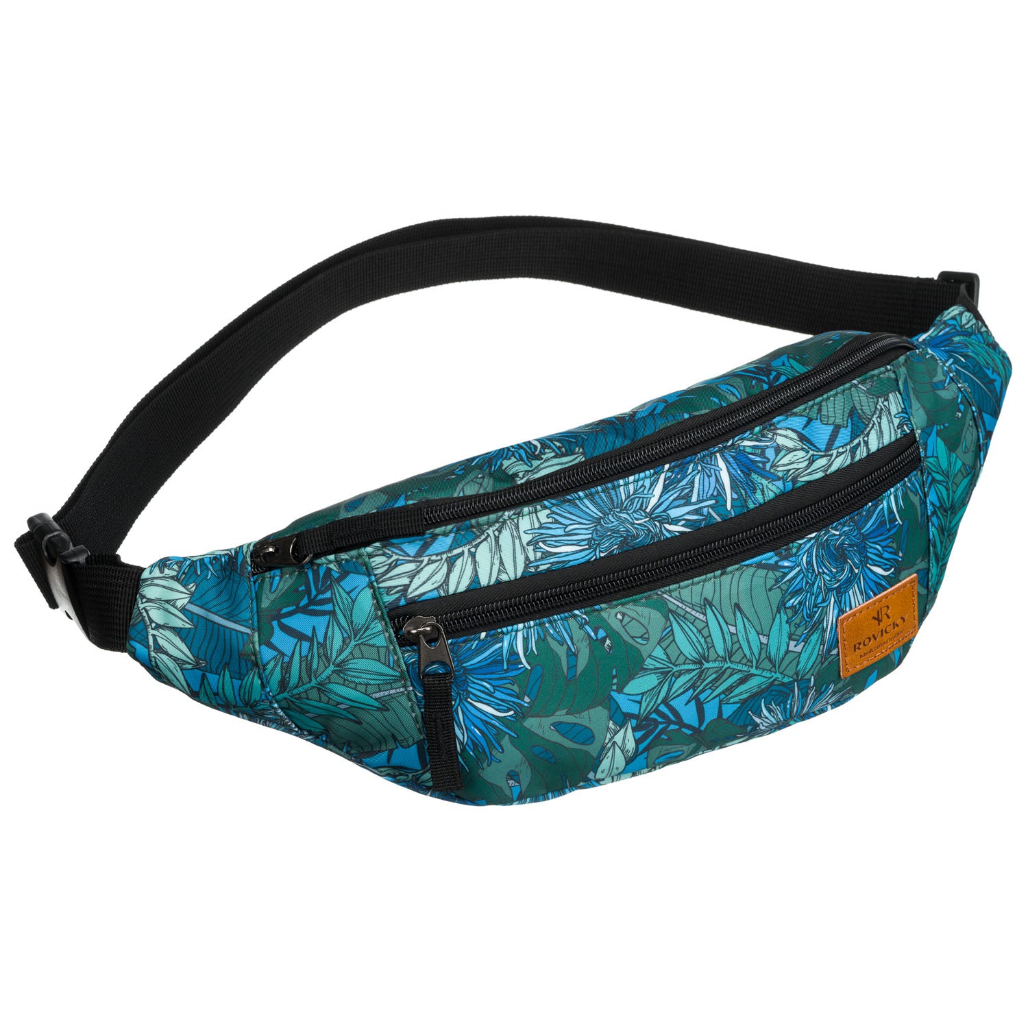 Moteriška rankinė per juosmenį arba per petį su išorine kišene, Rovicky. R503