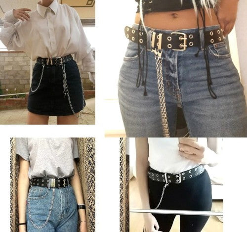 Moteriškas diržas G32 juodas