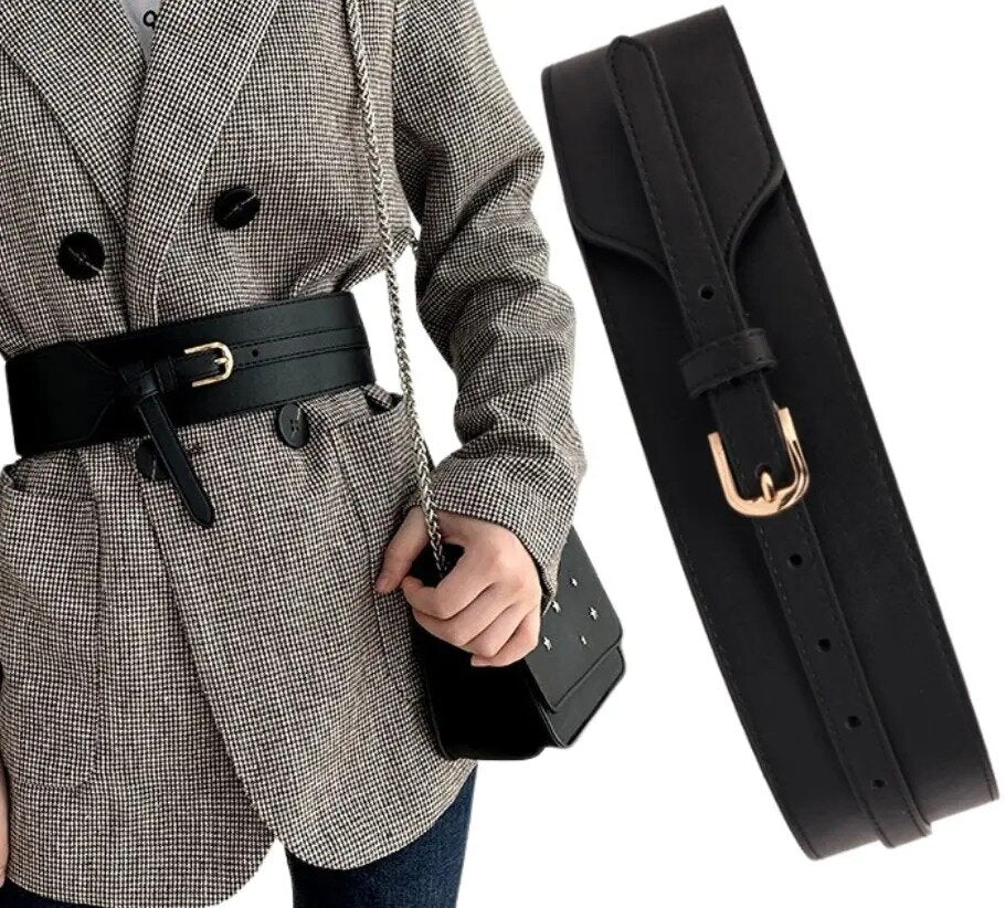 Moteriškas diržas R117 juodas