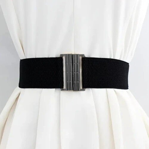 Moteriškas diržas V8 juodas N98