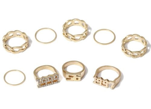 Moteriški žiedai, 8vnt. T38