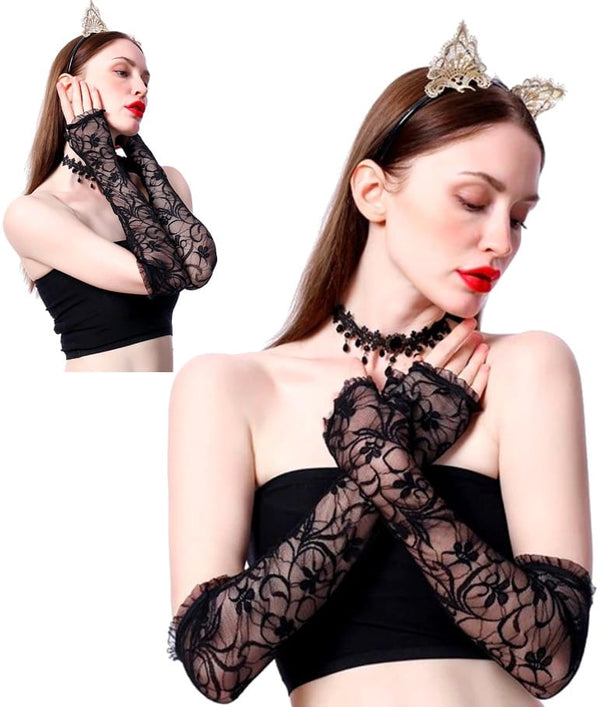 Moteriškos pirštinės F52 juodos