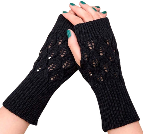 Moteriškos pirštinės VC58 juodos