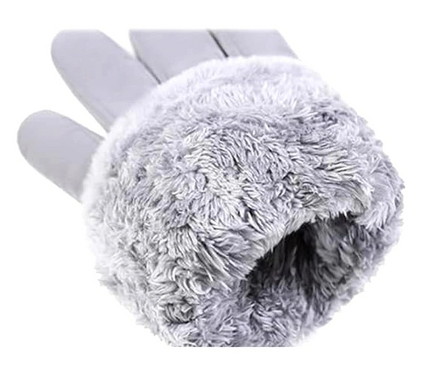 Moteriškos žieminės pirštinės R78, pilkos