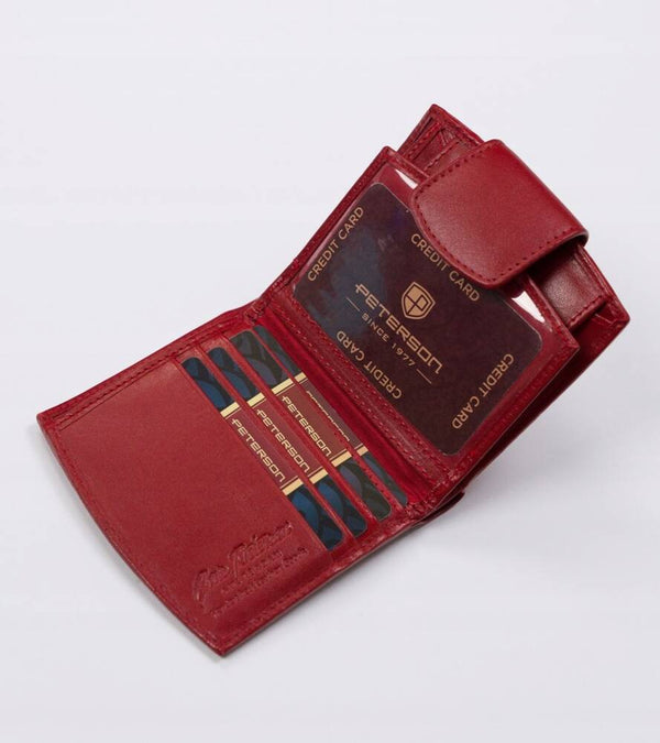 Natūralios odos piniginė moterims Peterson L107 D1609