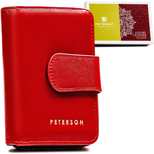 Natūralios odos piniginė moterims Peterson L130 D1583