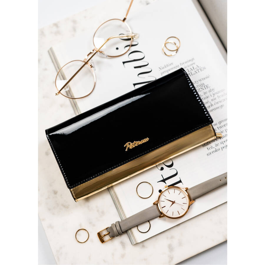 Natūralios odos piniginė moterims Peterson L144 D1568