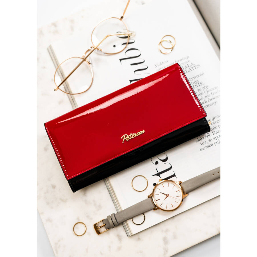 Natūralios odos piniginė moterims Peterson L146 D1566