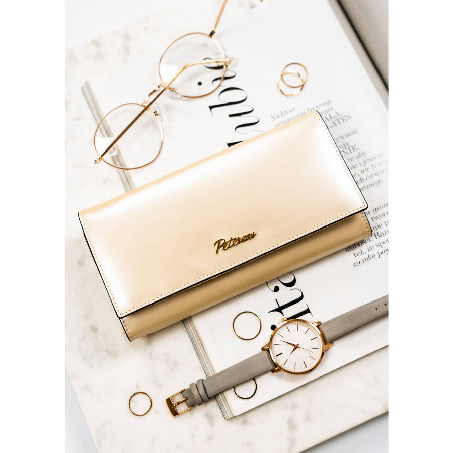 Natūralios odos piniginė moterims Peterson L148 D1564