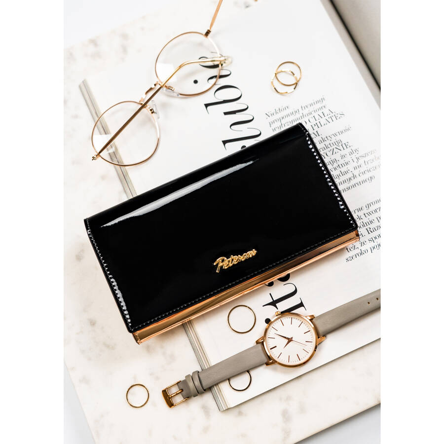 Natūralios odos piniginė moterims Peterson L150 D1561