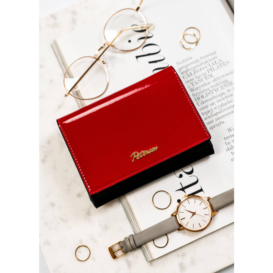 Natūralios odos piniginė moterims Peterson L156 D1555