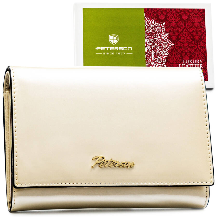 Natūralios odos piniginė moterims Peterson L158 D1553