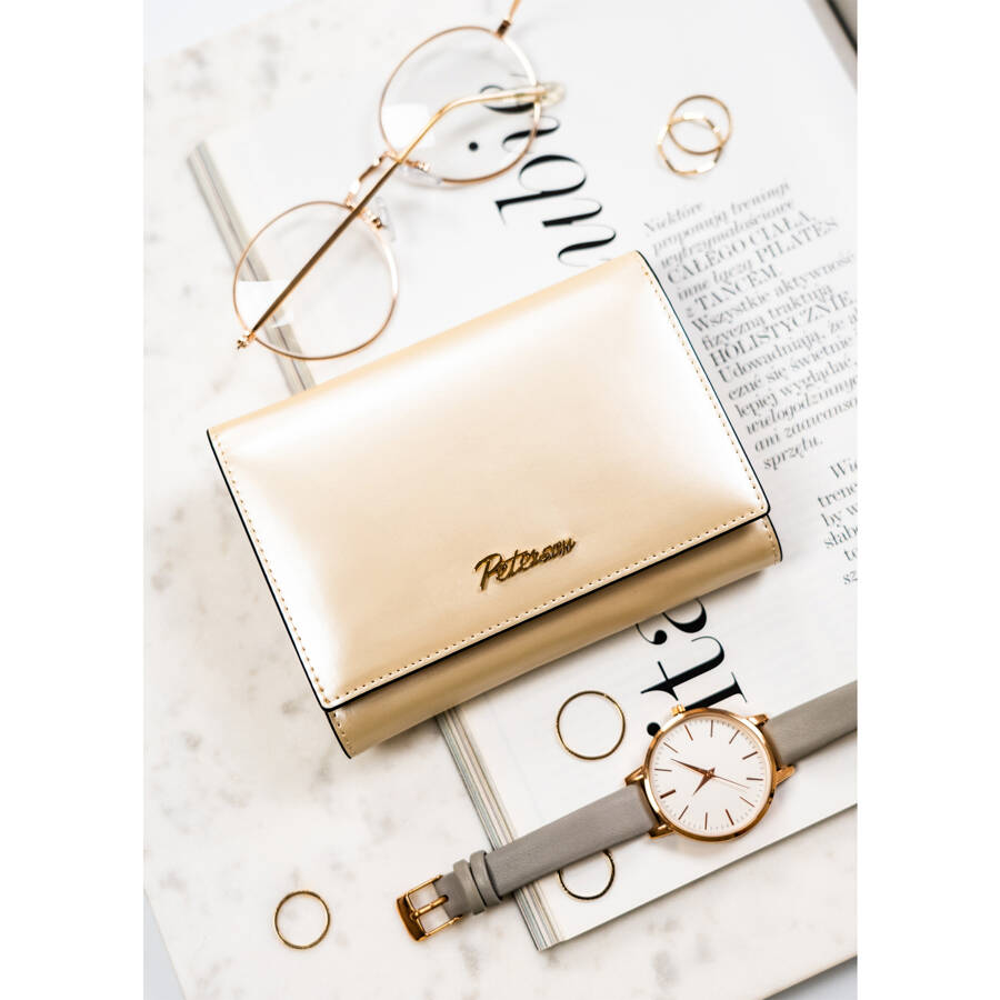 Natūralios odos piniginė moterims Peterson L158 D1553