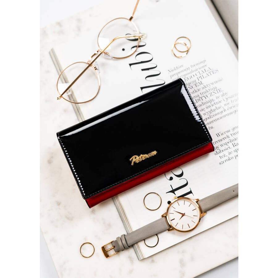 Natūralios odos piniginė moterims Peterson L162 D1548