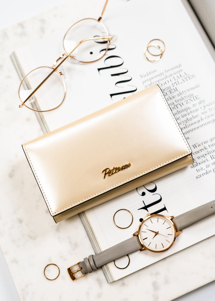 Natūralios odos piniginė moterims Peterson L163 D1547