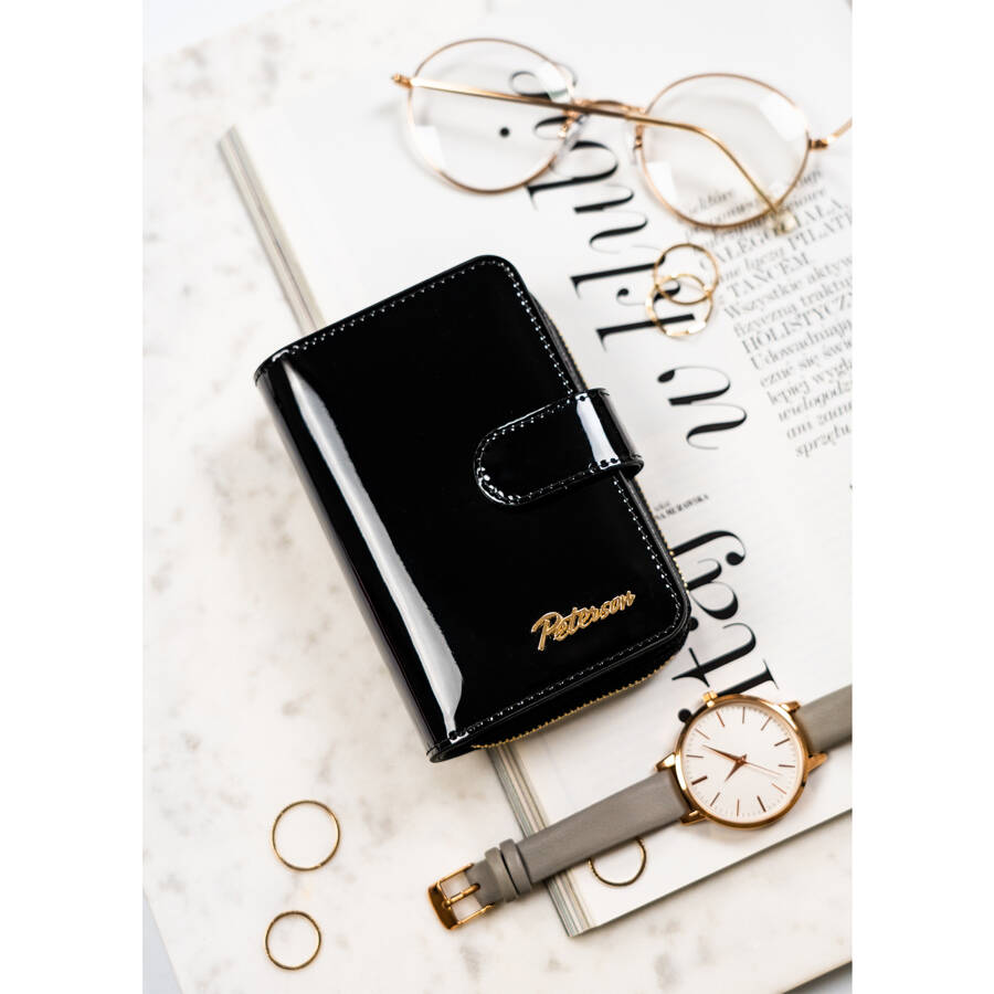 Natūralios odos piniginė moterims Peterson L167 D1543