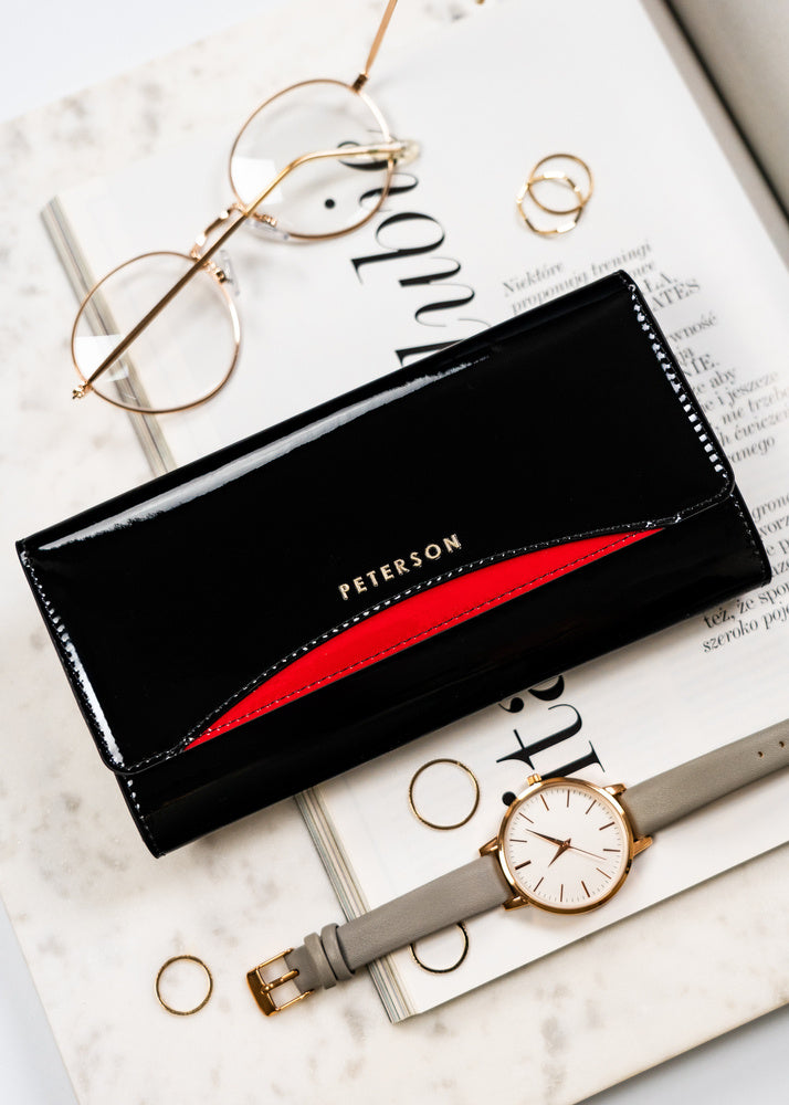 Natūralios odos piniginė moterims Peterson L172 D1537