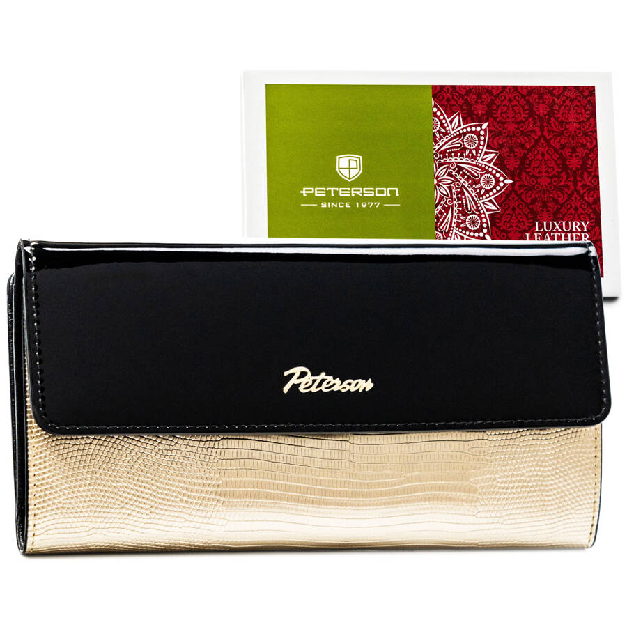 Natūralios odos piniginė moterims Peterson L178 D1531