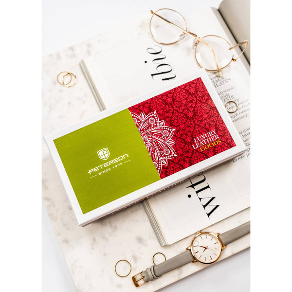 Natūralios odos piniginė moterims Peterson L178 D1531