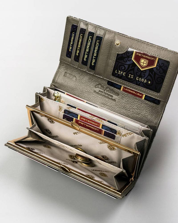 Natūralios odos piniginė moterims Peterson L17 D1540