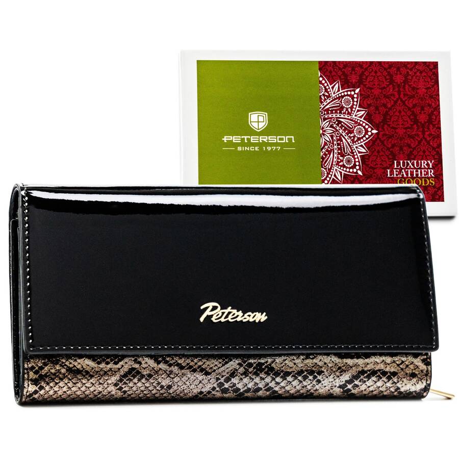Natūralios odos piniginė moterims Peterson L187 D1521